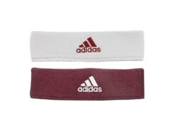 Adidas Adidas Climalite Interval Headband Reversible Maroon/White