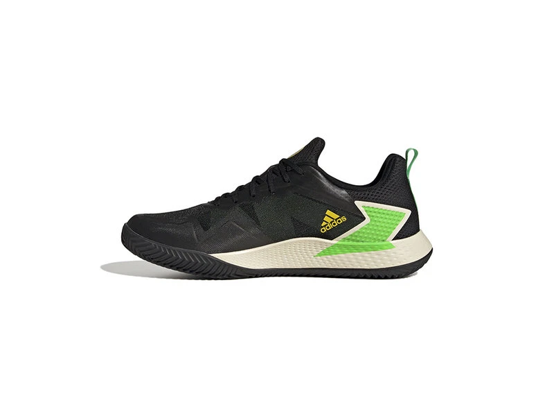 Adidas Defiant Speed Clay Black/Green/Yellow Men's Shoes - Image 2