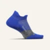Feetures Elite Light Cushion No Show Tab Socks Boost Blue M