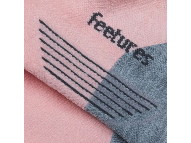 Feetures Elite Light Cushion No Show Tab Socks Propulsion Pink M - Image 3