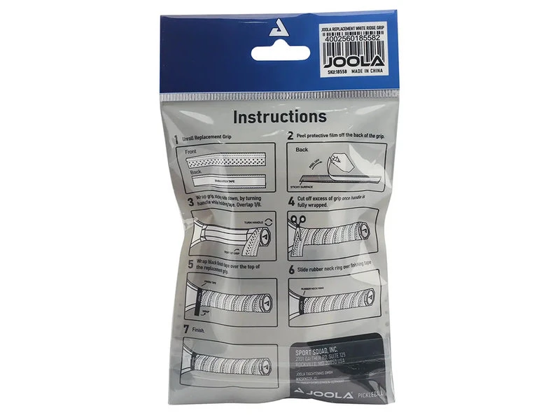 Joola Replacement White Ridge Grip - Image 2