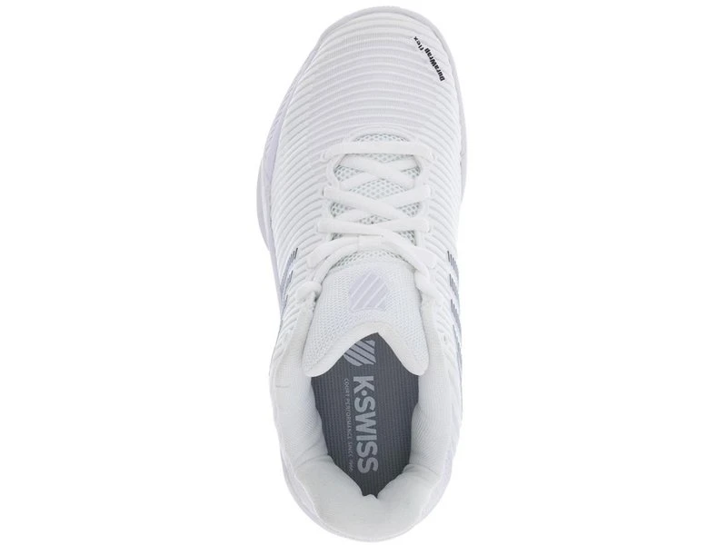 K-Swiss Hypercourt Express 2 White/Black Women's Tennis Shoes - Image 4
