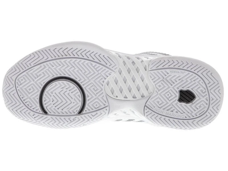 K-Swiss Hypercourt Express 2 White/Black Women's Tennis Shoes - Image 5