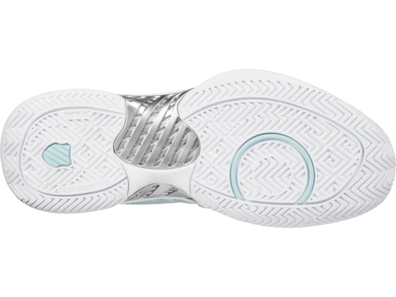 K-Swiss Hypercourt Supreme Barely Blue/White Women's Shoes - Image 6