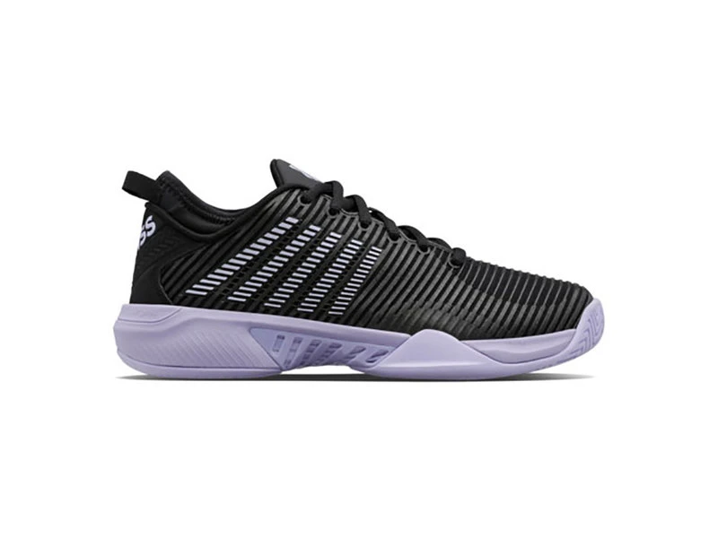 K-Swiss Hypercourt Supreme Black/Purple Women's Shoes