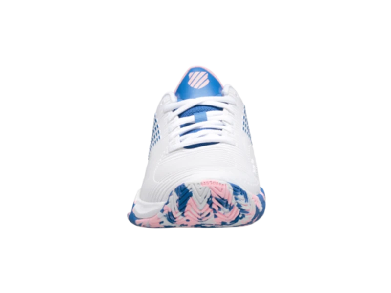K-Swiss Hypercourt Supreme White/Blue/Pink Women's Shoes - Image 4