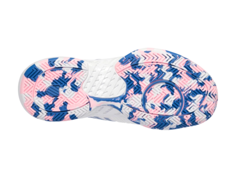 K-Swiss Hypercourt Supreme White/Blue/Pink Women's Shoes - Image 6