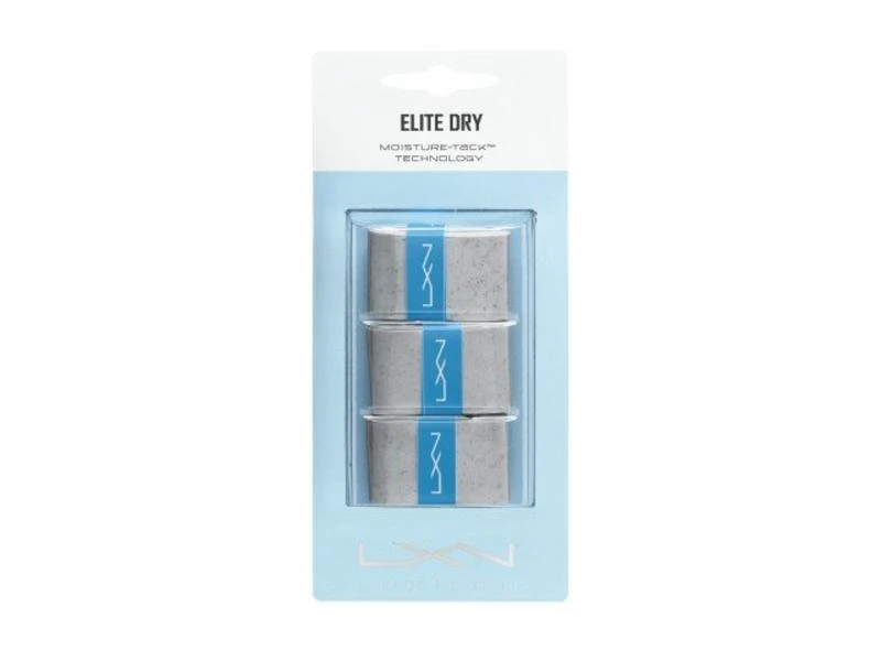 Luxilon Elite Dry Grip 3pk Overgrips