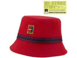 Nike U NK Bucket Heritage Court Hat Red M/L