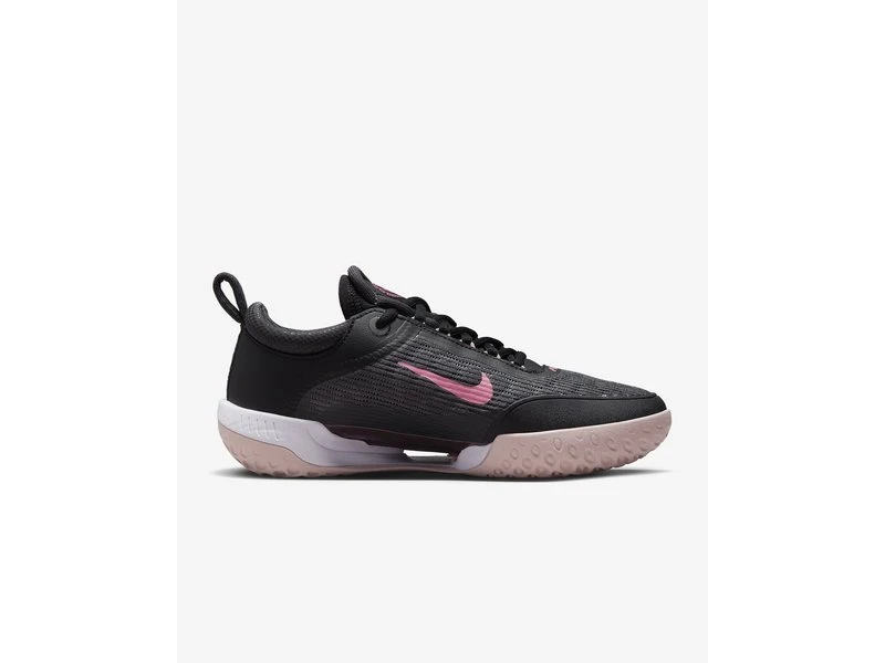 Nike Zoom Court NXT Women's Shoe- Black/Pink - Image 2
