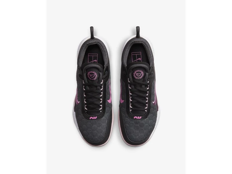 Nike Zoom Court NXT Women's Shoe- Black/Pink - Image 4