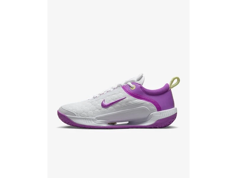 Nike Zoom Court NXT Women's Shoe- White/Fuchsia