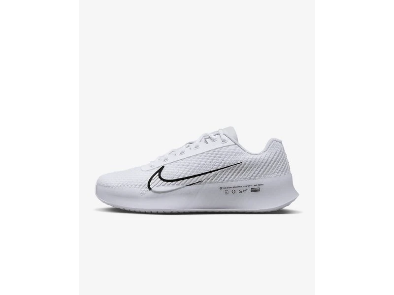 Nike Zoom Vapor 11 Women's Shoe- White/Black