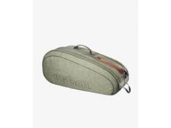 Wilson Team 6 Pack Racquet Bag- Heather Green