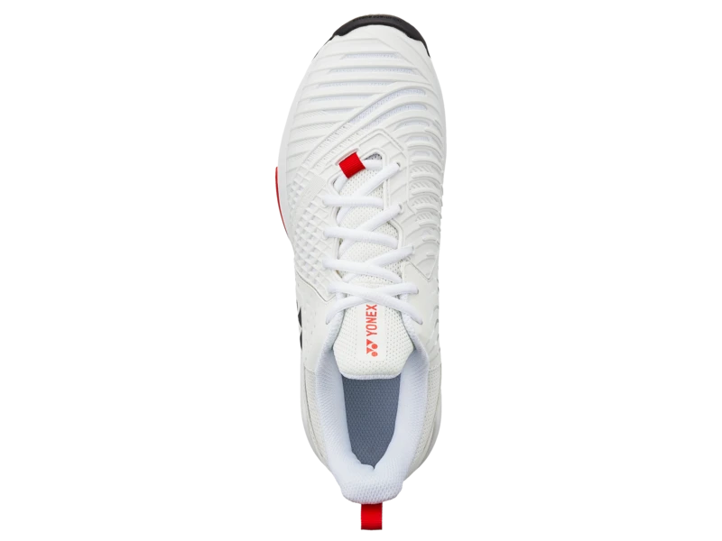 Yonex Sonicage 3 Men's Shoe- White/Red - Image 5
